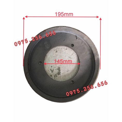 Puly 145*195mm 2 rãnh B Tăng tốc