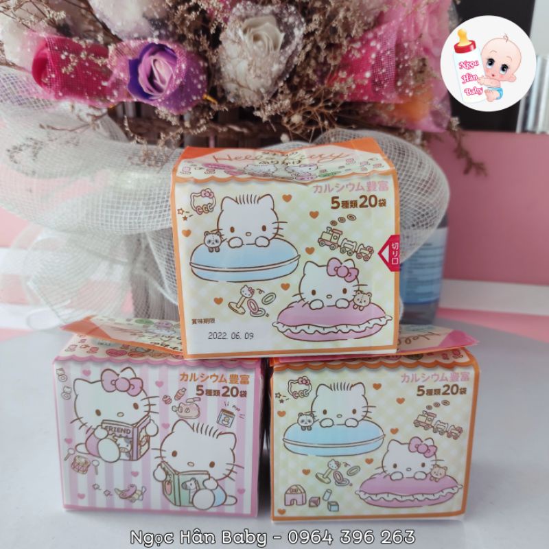 (Date T6/2023) Gia vị rắc cơm Nhật Bản Hello Kitty cho bé