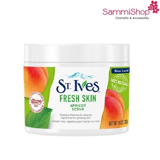 Tẩy Da Chết St.Ives Cho Mặt Và Toàn Thân Hương Mơ 283g Fresh Skin Apricot Scrub