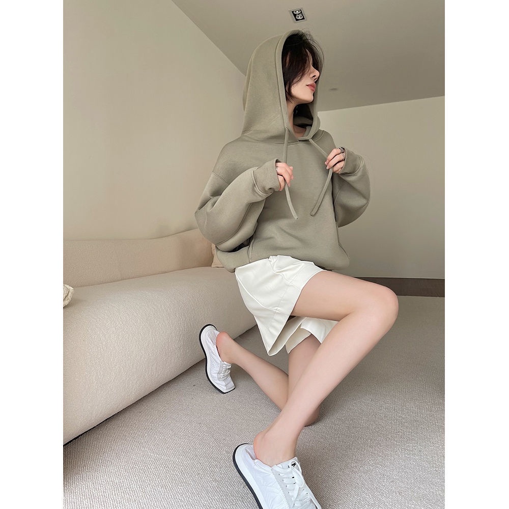 Áo hoodies có nón dài tay thời trang nữ