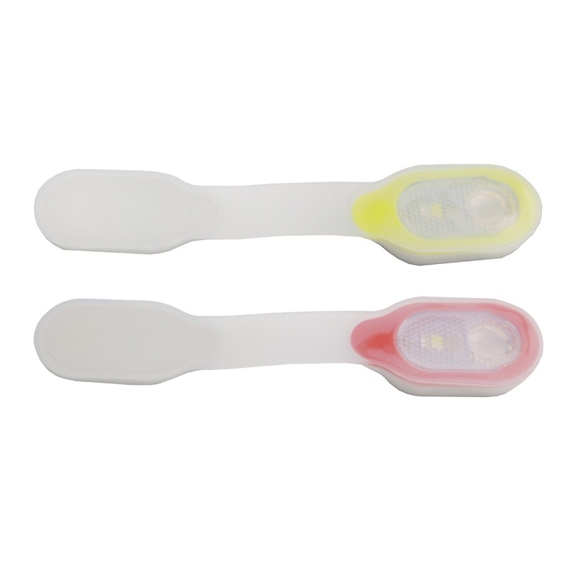 Li Đèn LED Kẹp Silicone Với Khóa Cài Nam Châm Mạnh Mẽ Cho Chó Đi Bộ