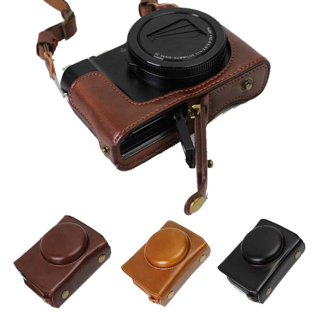 Túi Đựng Bảo Vệ Máy Ảnh Canon Bằng Da Pu Tiện Dụng