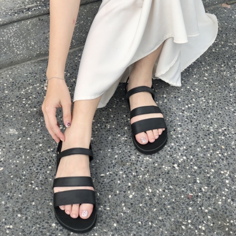 [No.07] Giày sandals quai ngang basic