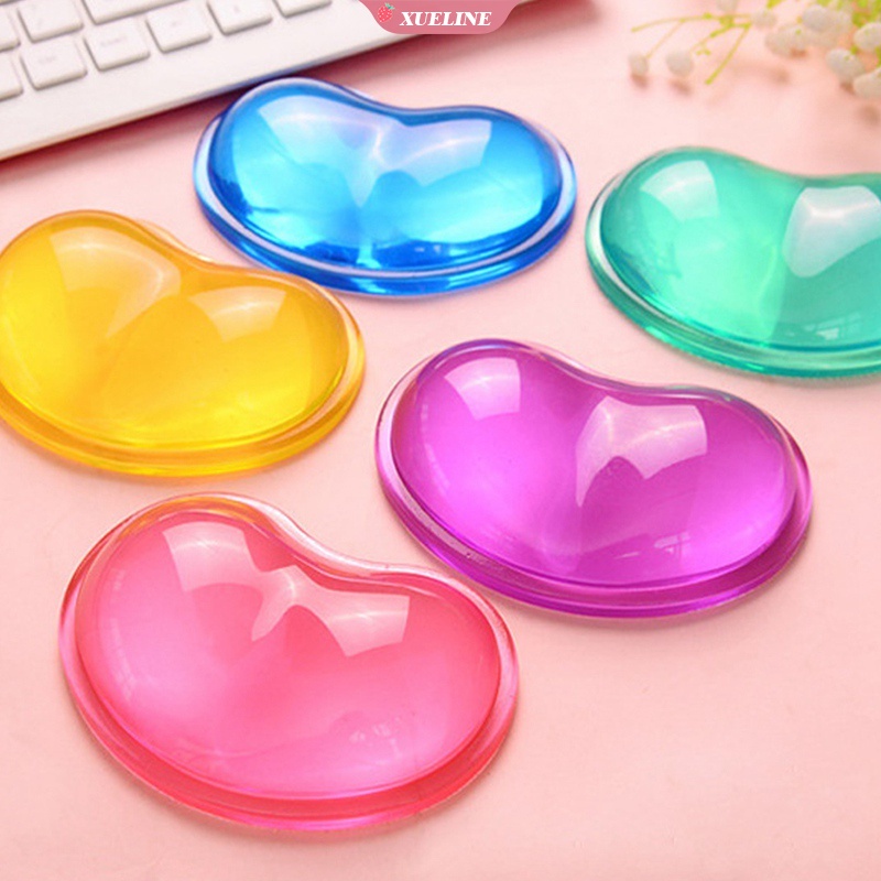1 Miếng Lót Chuột Bằng Gel Silicone 11*7CM Hỗ Trợ Cổ Tay Cho Máy Tính Xách Tay