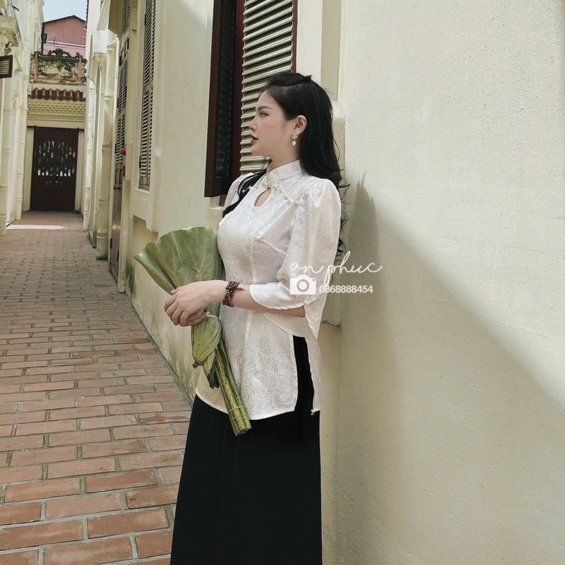Bộ đi chùa PKT dành cho nữ đủ màu, bộ lam đi chùa cổ ngoc