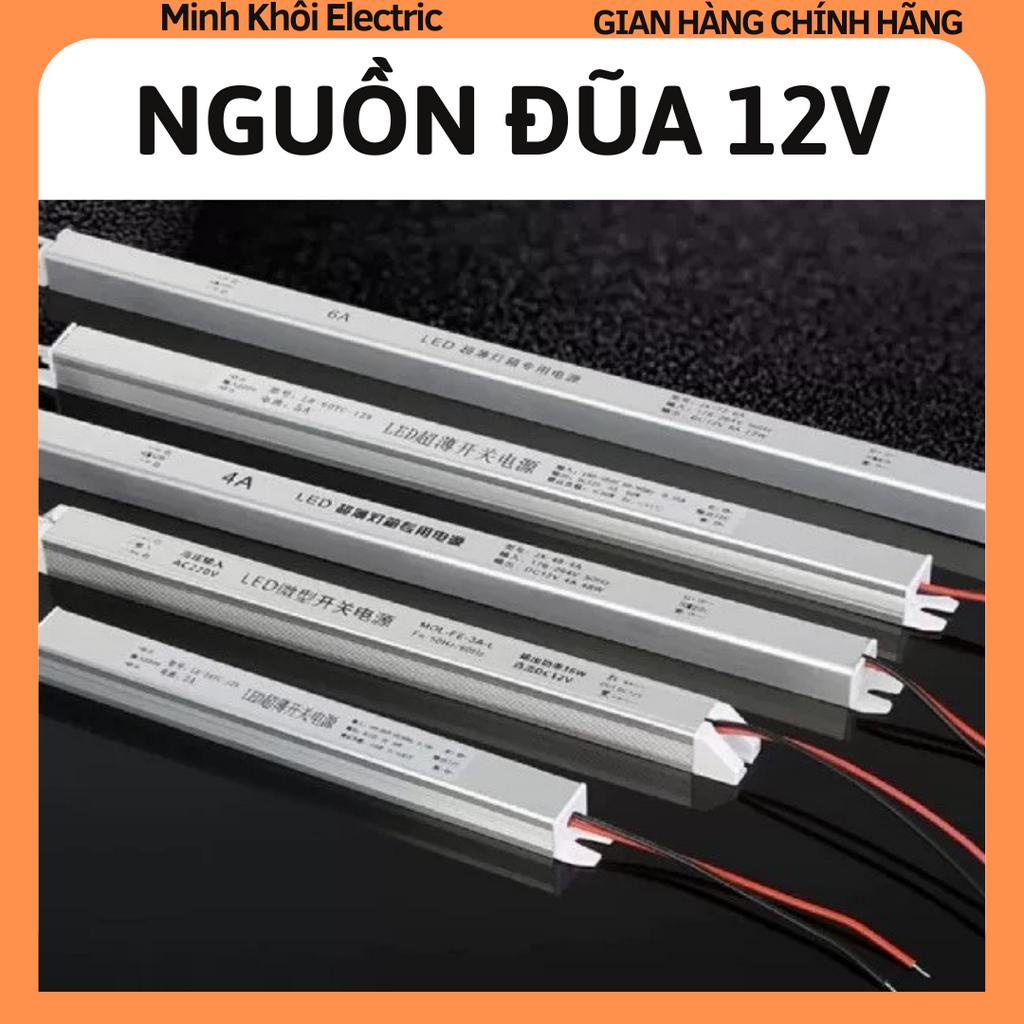 Nguồn Led đũa, nguồn đũa led 12v 2A, 3A,5A,12A hàng chất lượng, nguồn đèn led đũa