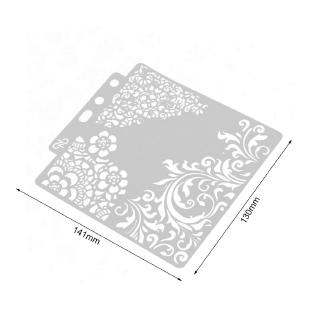 8.23【COD】S53 Shadow Drawing Mask Hollow Pattern Spraying Boards Masking Spray Template
