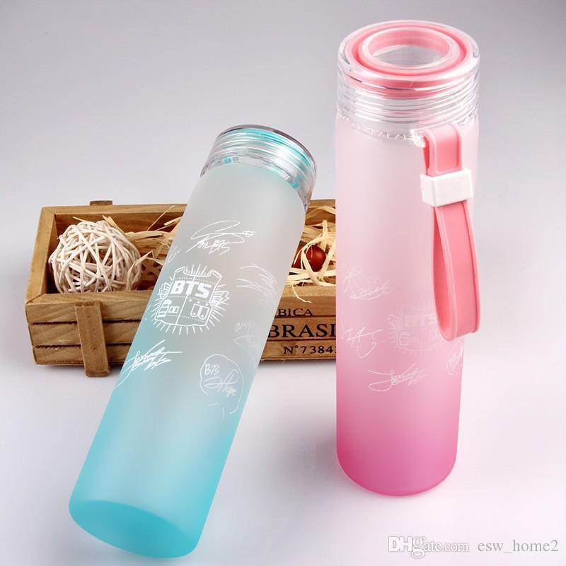 Bình nước blackpink màu loang BNK4 bình nước kpop army thần tượng 500ml