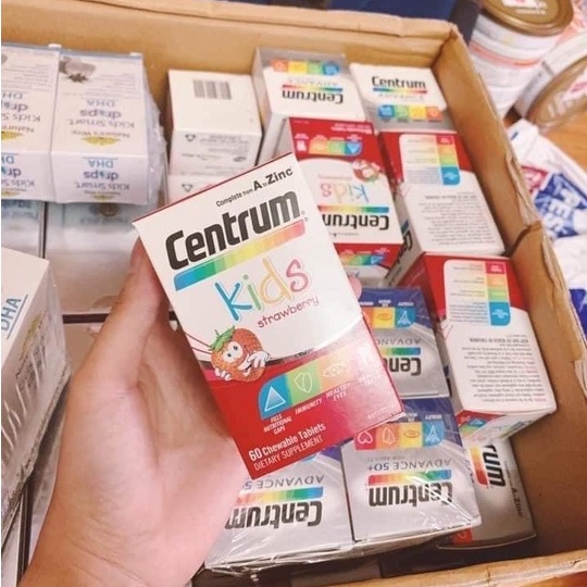 Centrum Kids Vitamin tổng hợp cho trẻ em Strawberry Úc