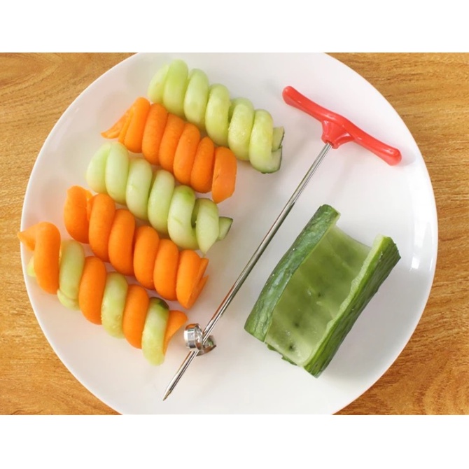 Dụng Cụ Cắt Rau Củ Hình Xoắn Ốc Tiện Lợi