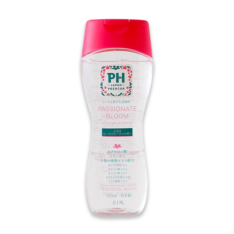 Dung Dịch Vệ Sinh Hoàn Toàn Tự Nhiên PH Care PH Japan Premium Passionate Bloom Hương Hoa Hồng (150ml)