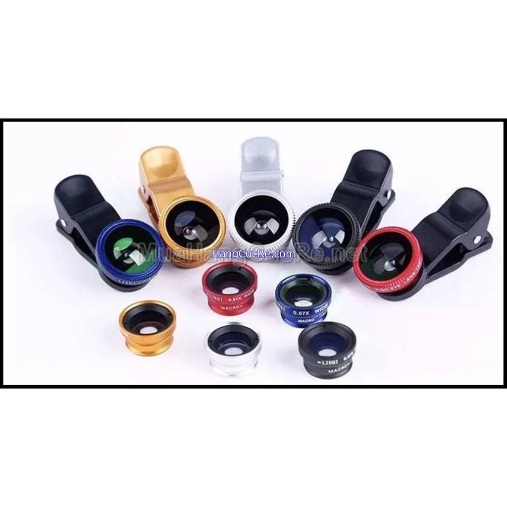 Bộ 3 Lens chụp hình cực độc cực đẹp