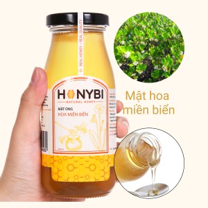 Mật Ong Hoa Miền Biển dung tích từ 100, 200ml từ hoa như hoa Sú Vẹt, hoa đước tạo nên hương vị đặc trưng riêng