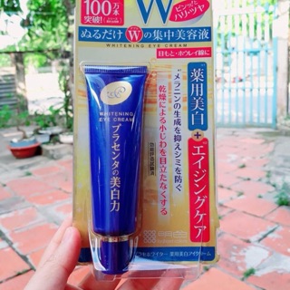 Kem Dưỡng Mắt Meishoku Placenta Medicated Whitening Eye Cream