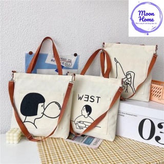 Túi đeo chéo, túi tote đeo vai nữ phong cách hàn quốc