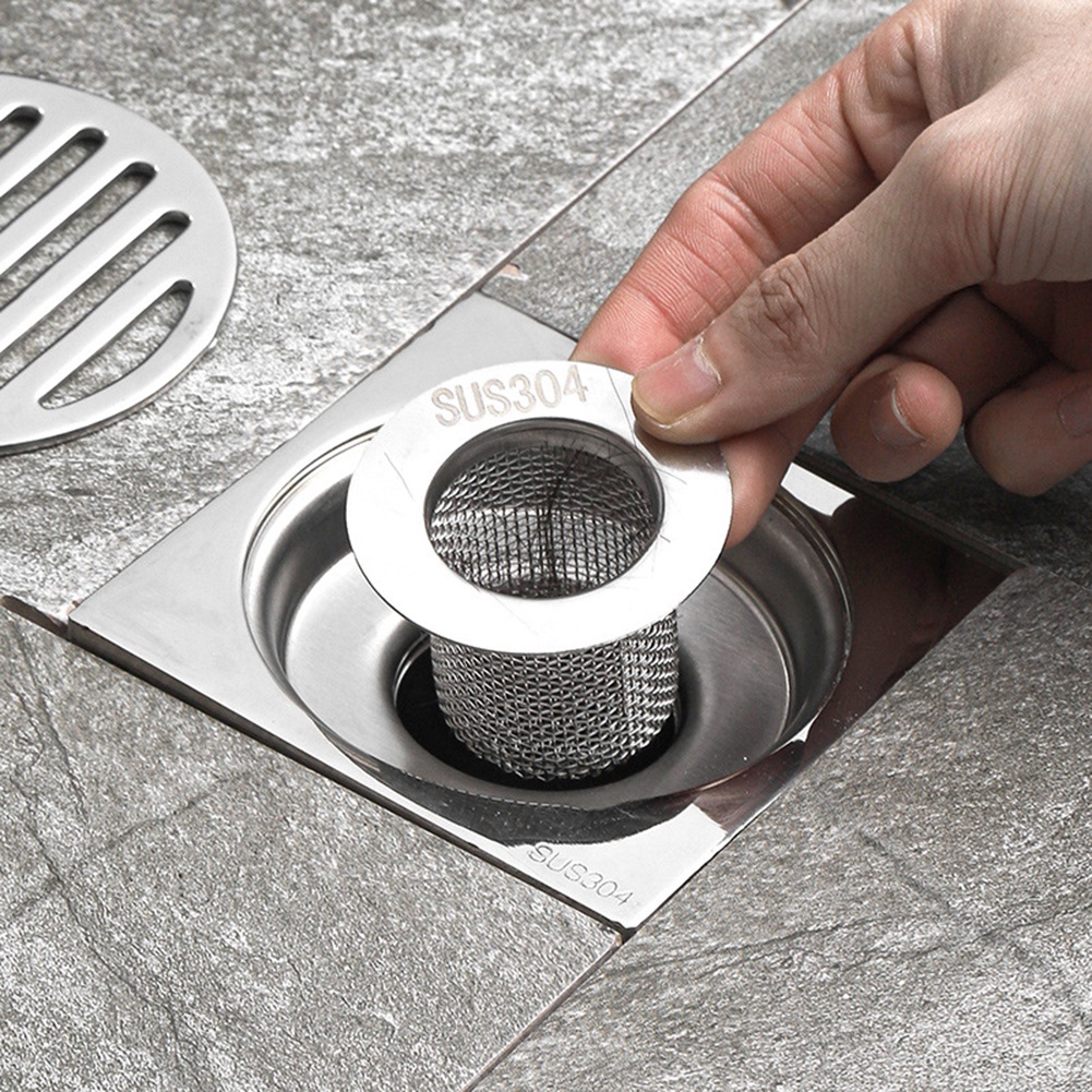 Lõi Lọc Cống Thoát Nước Sàn Nhà Bằng Thép Không Gỉ 304 Chống Tắc Nghẽn / Côn Trù