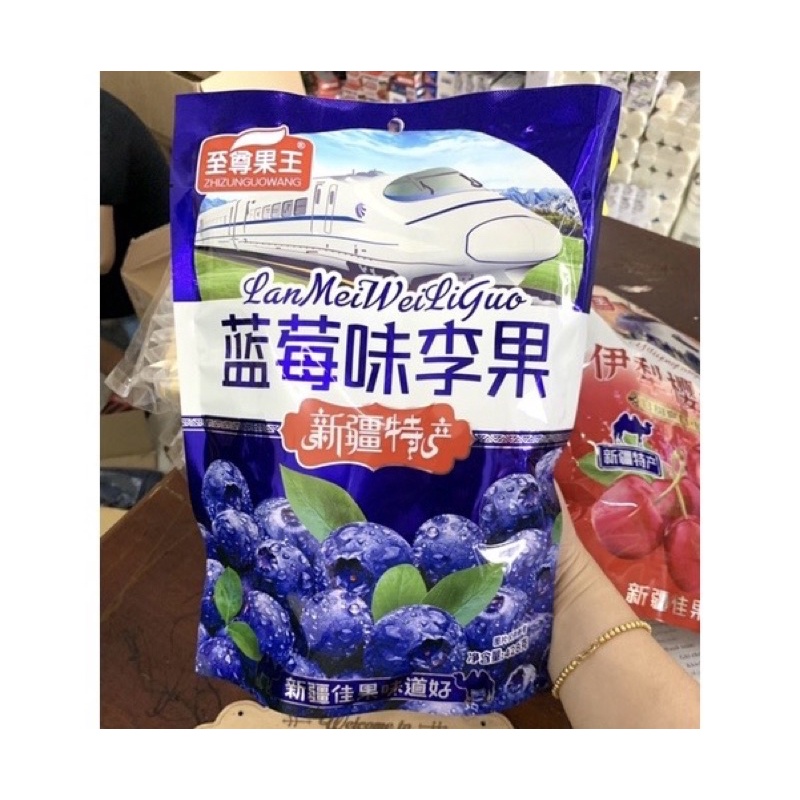 Kẹo Omai Cherry/Việt quất/Thập Cẩm Túi 428G