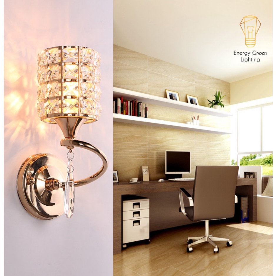 [ Nhiều Mẫu ] Đèn Gắn Tường Energy Green Lighting Trang Trí - Chao Vuông , Chao Trụ - Kiểu Trái Tim , Kiểu Chiếc Lá