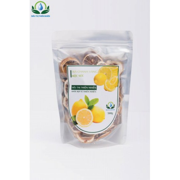 Chanh vàng thái lát sấy khô Mộc Sắc gói 100g | BigBuy360 - bigbuy360.vn