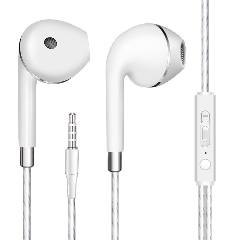 High Quality 3.5mm In Ear Earphone With Mic Stereo Bass Earphone Wired Sport Headset For Phone Mp3