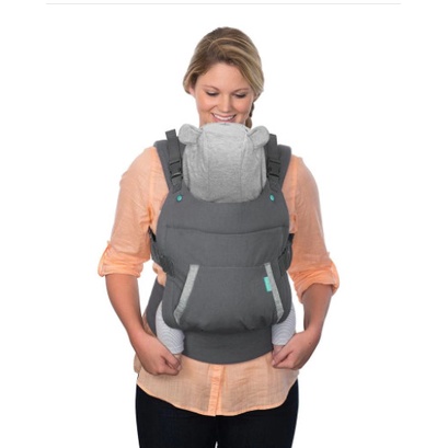 Địu trẻ em Infantino Cuddle Up Ergonomic Hoodie Carrier