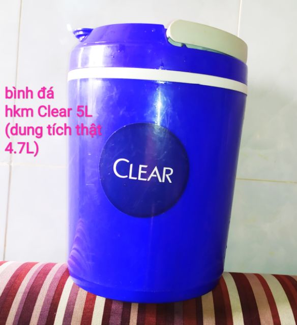 Bình đá hkm Clear 5L (nhựa Đại Đồng Tiến)