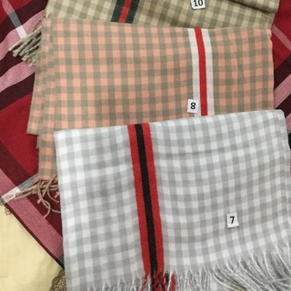KHĂN CHOÀNG KHĂN DẠ SKY CASHMEREC SCARF CARÔ CHẤT LEN DÀY MỊN