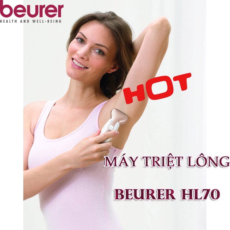 MÁY TRIỆT LÔNG 3 TRONG 1 BEURER HL70