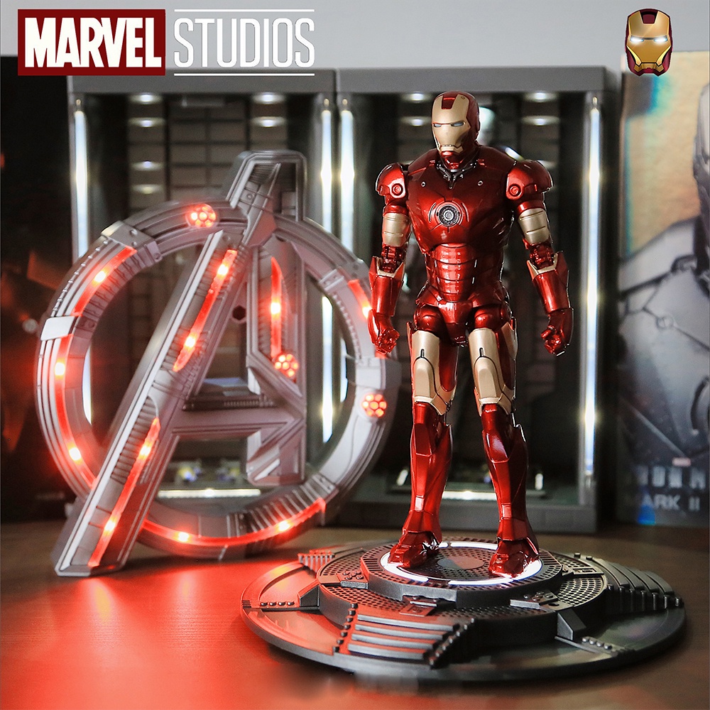 Mô hình Marvel Base Chữ A có đèn cho mô hình Iron Man