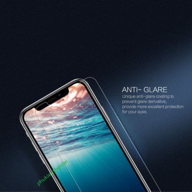 Cường lực IPhone X hiệu Nillkin Amazing H+ Pro cao cấp loại tốt nhất 2.5D / 0.2mm ( tặng keo chống hở mép )u