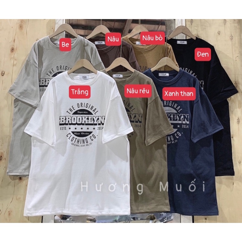 Áo thun chữ BROOKLYN thun 3158