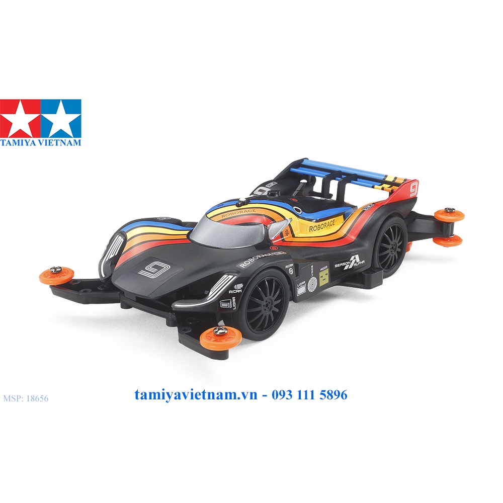 18656 Mô hình xe đua lắp ráp chạy bằng pin Mini 4WD Roborace DevBot 2.0 (MA CHASSIS)