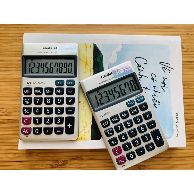 Máy tính cầm tay  LC-403TV  - Máy Tính bỏ túi LC-403TV Bảo hành 6 tháng