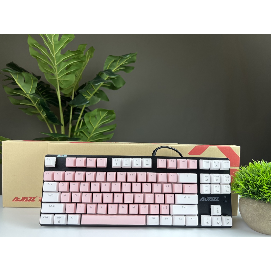 Bàn phím cơ AJAZZ AK40 multi LED red blue brown Switch chính hãng ajazz - Bảo hành chính hãng 24 tháng toàn quốc