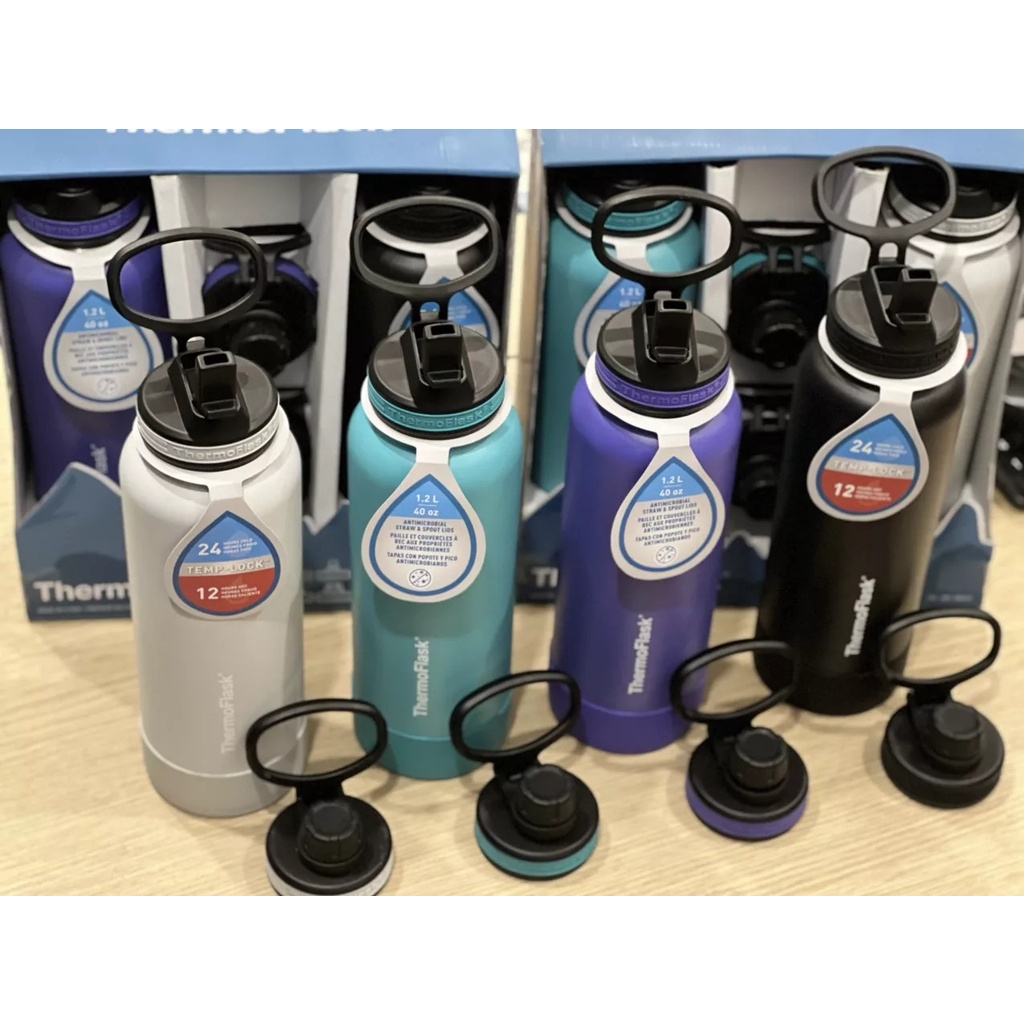 BÌNH GIỮ NHIỆT THERMOFLASK 1200ML GIỮ NHIỆT SIÊU LÂU, CỰC ĐẸP, VÂN NHÁM SANG TRỌNG
