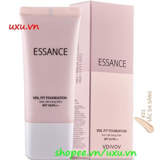Kem Che Khuyết Điểm 30Ml Essance Số 21 Tông Da Sáng Vdivov Veil Fit Foundation Sand Ivory, Với uxu.vn Tất Cả Là Chính