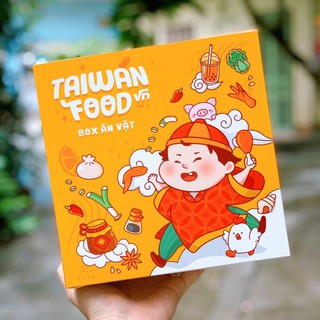 [QT]HỘP ĂN VẶT 20 MÓN TAIWAN FOOD VN- QTHE