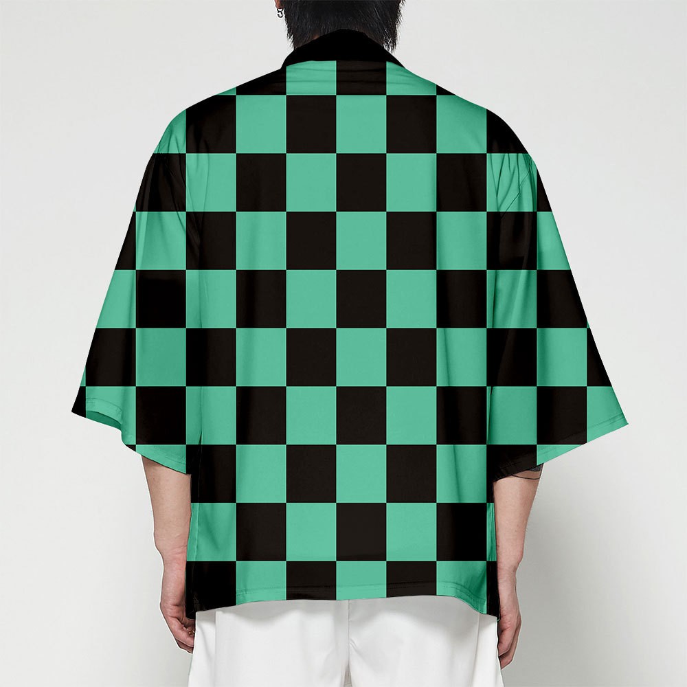 Áo Kimono Tay 3/4 Hóa Trang Nhân Vật Kamado Tanjiro Nezuko Tomioka | BigBuy360 - bigbuy360.vn