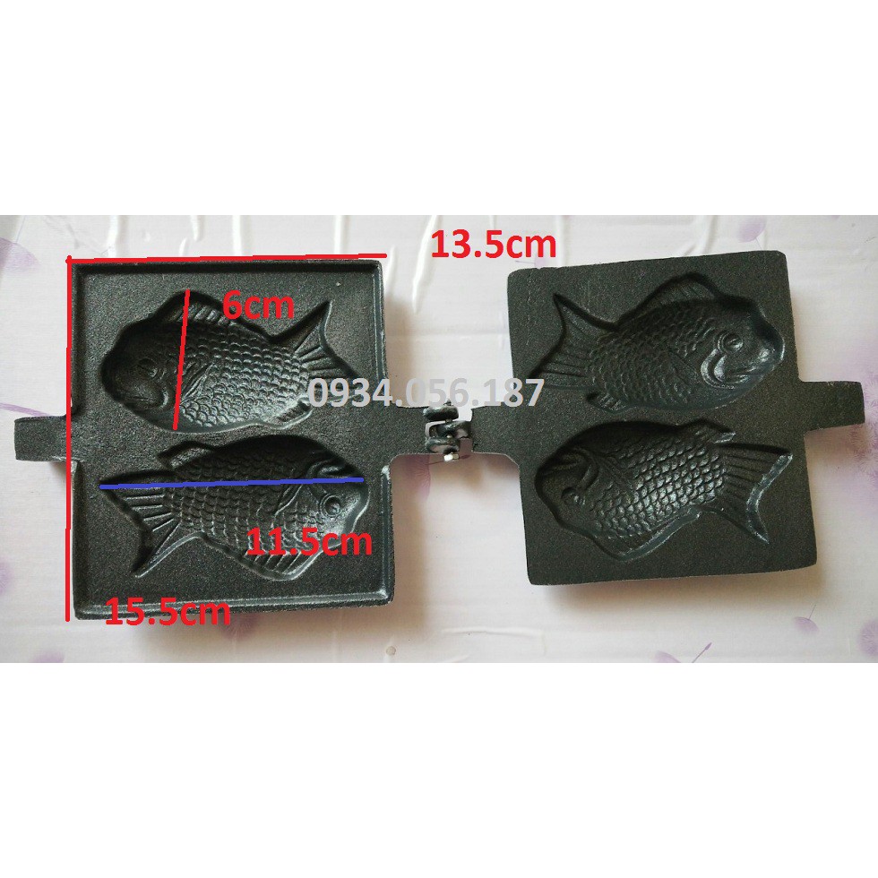 Khuôn bánh cá chống dính