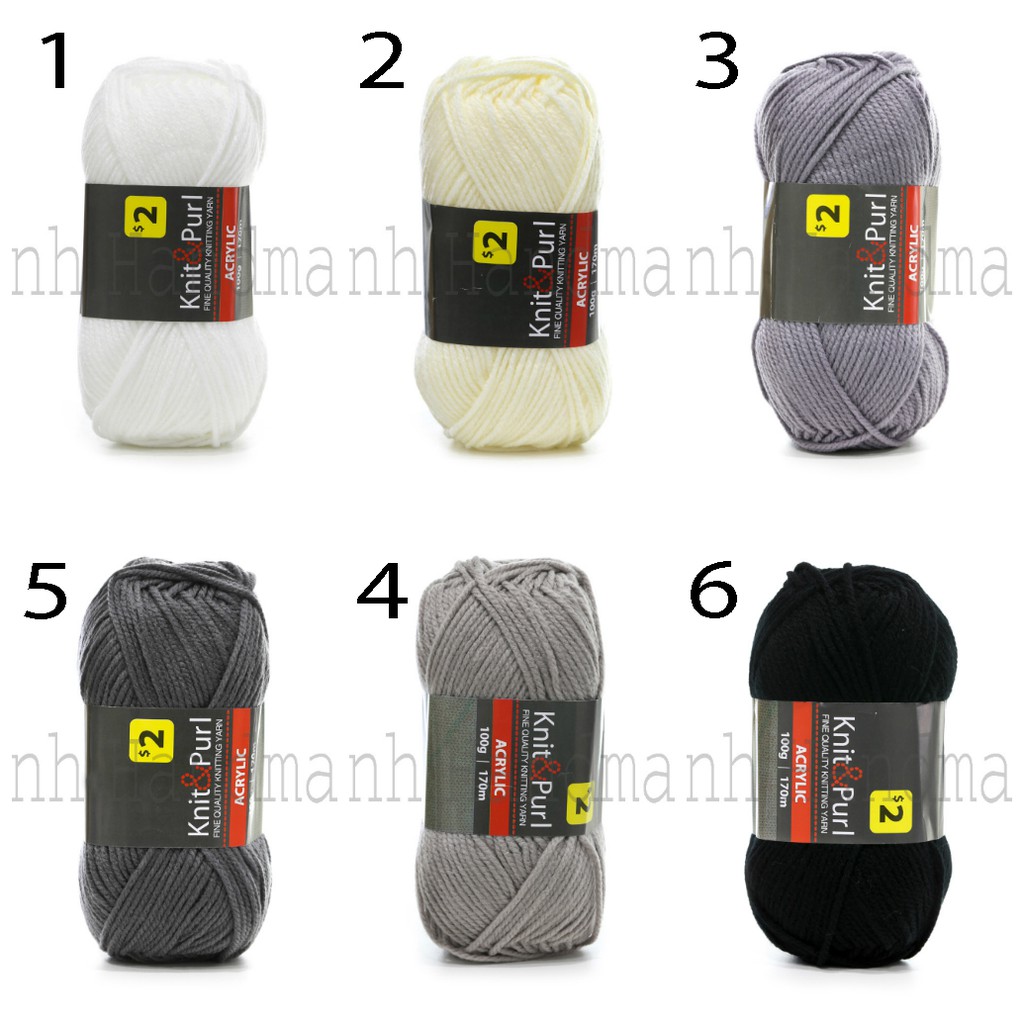 Cuộn Len KNIT PURL ACRYLIC NoBrand