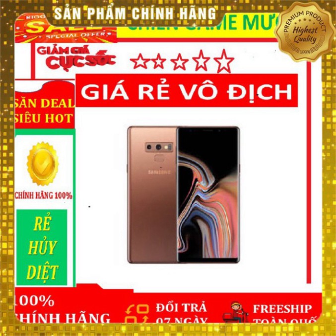 điện thoại Samsung Galaxy NOTE 9 ram 6G/128  2sim Chính Hãng -  SAMSUNG GALAXY NOTE 9 Chính hãng: Săn ngay kẻo lỡ