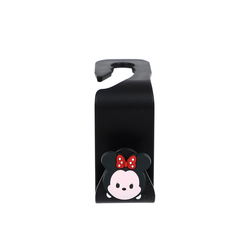 Móc treo đồ sau ghế ô tô dễ thương tiện dụng, Móc treo hoạt hình 3D mini sau lưng ghế xe hơi