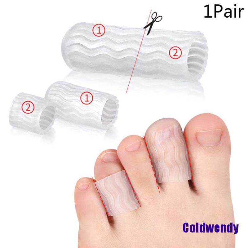 (Hàng Mới Về) 1 Cặp Dụng Cụ Silicone Bảo Vệ Ngón Chân Giảm Đau | BigBuy360 - bigbuy360.vn