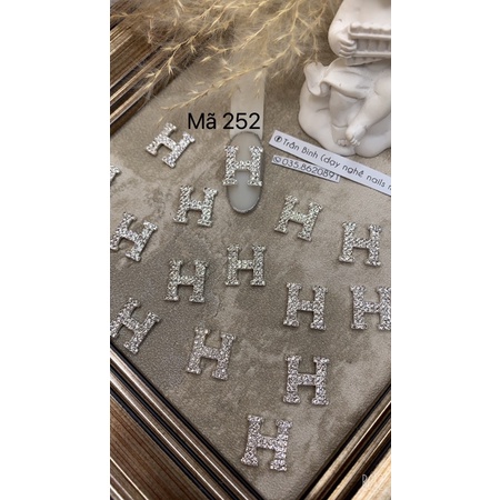 Charm cao cấp mã 245_ mã 254, phụ kiện gắn móng tay