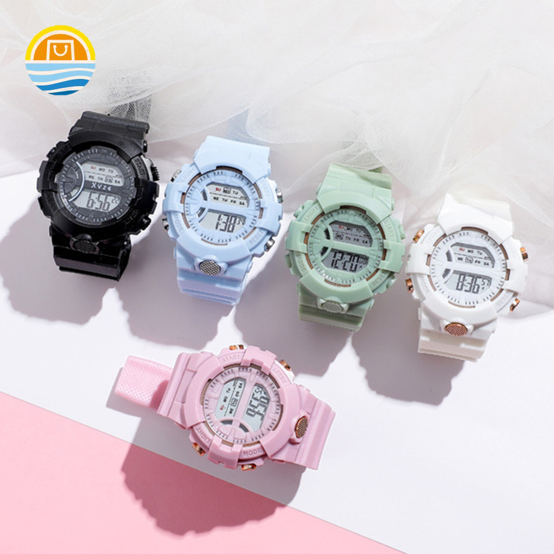 Đồng Hồ Quartz Dây Đeo Silicon Phong Cách Hàn Quốc Jp2