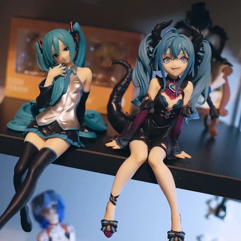 Mô Hình Nhân Vật Hatsune Miku Kích Thước 15cm Mô Hình Đồ Chơi Quỷ Nhỏ Xinh Cho Bé Gái