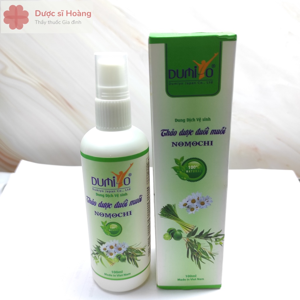 Xịt Thảo Dược Đuổi Muỗi Nomochi 100ml