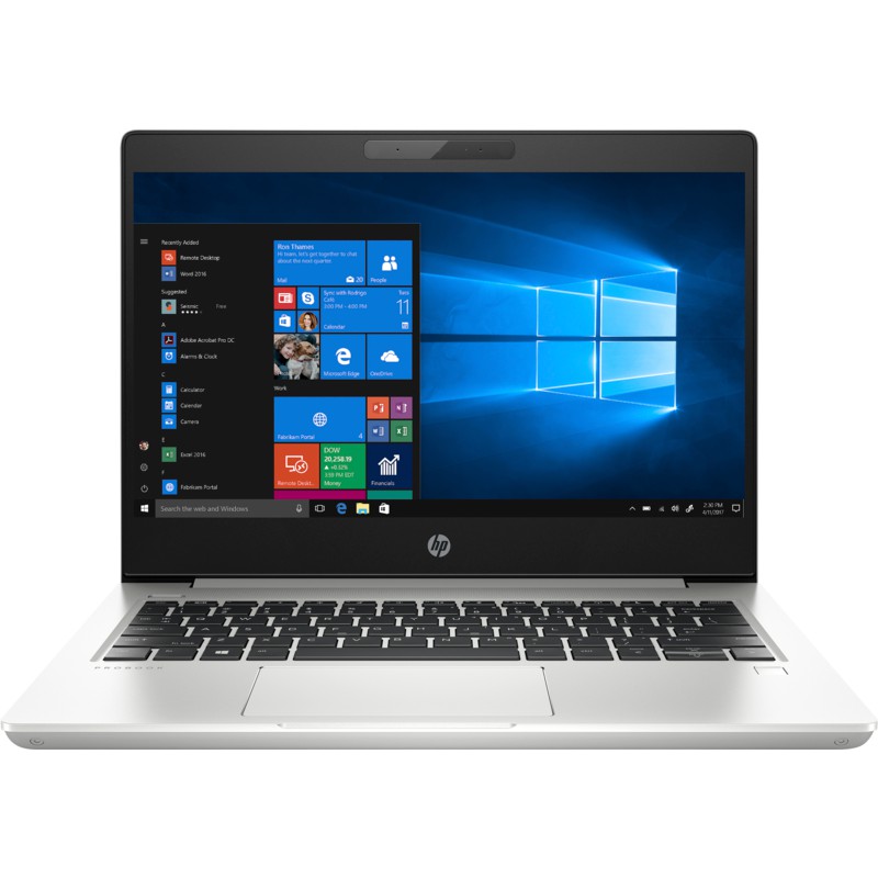 Máy tính xách tay HP ProBook 440 G6/i7-8565U-1.8G/8G/1TB+128G SSD/14"FHD/2Vr/FP/Silver (6FL65PA) - Hàng Chính Hãng