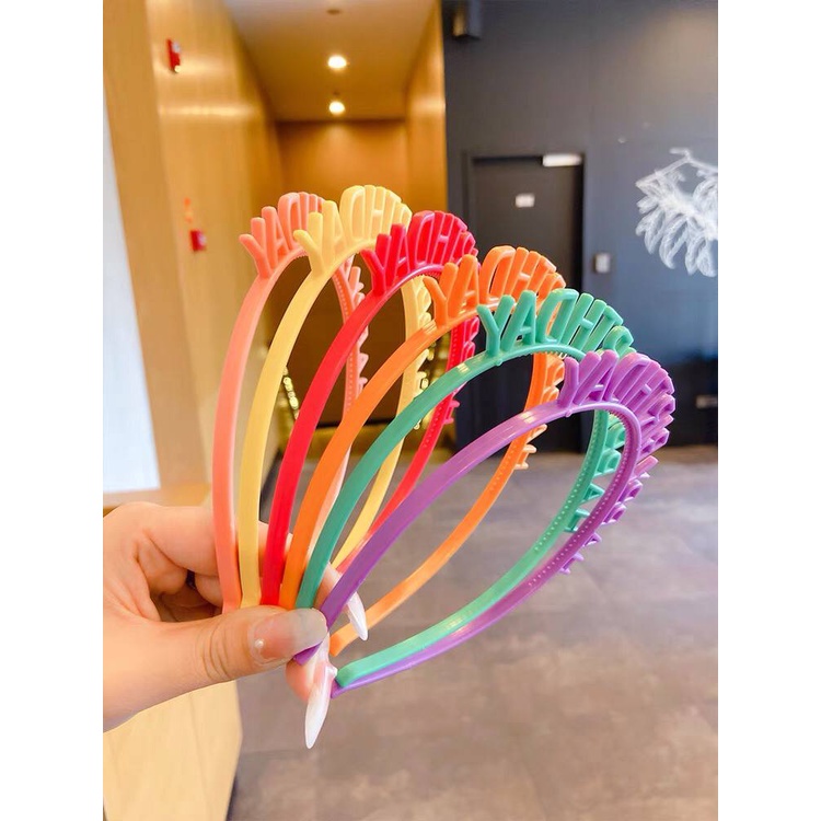 Bờm nhựa sinh nhật,  băng đô cài tóc Happy Birthday siêu đáng yêu cho bé gái và người lớn