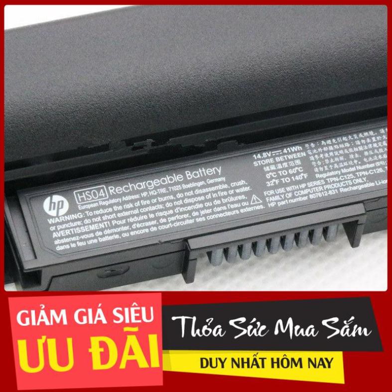 Pin Laptop HP HS04 HS03 HSTNN-LB6V HSTNN-LB6U 14ac 15ac 15ay Nhập Khẩu Battery HP 14ac